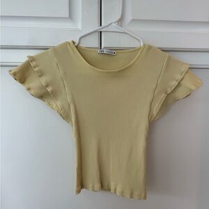 Zara Ribbed Women's Top